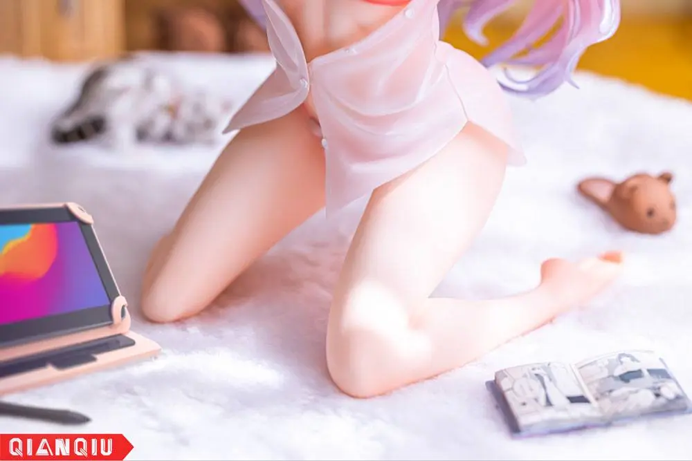 Otaku Girls Series PVC soška 1/7 Protahující se dívka (Originální ilustrace od Ran) 12 cm fotografii produktu