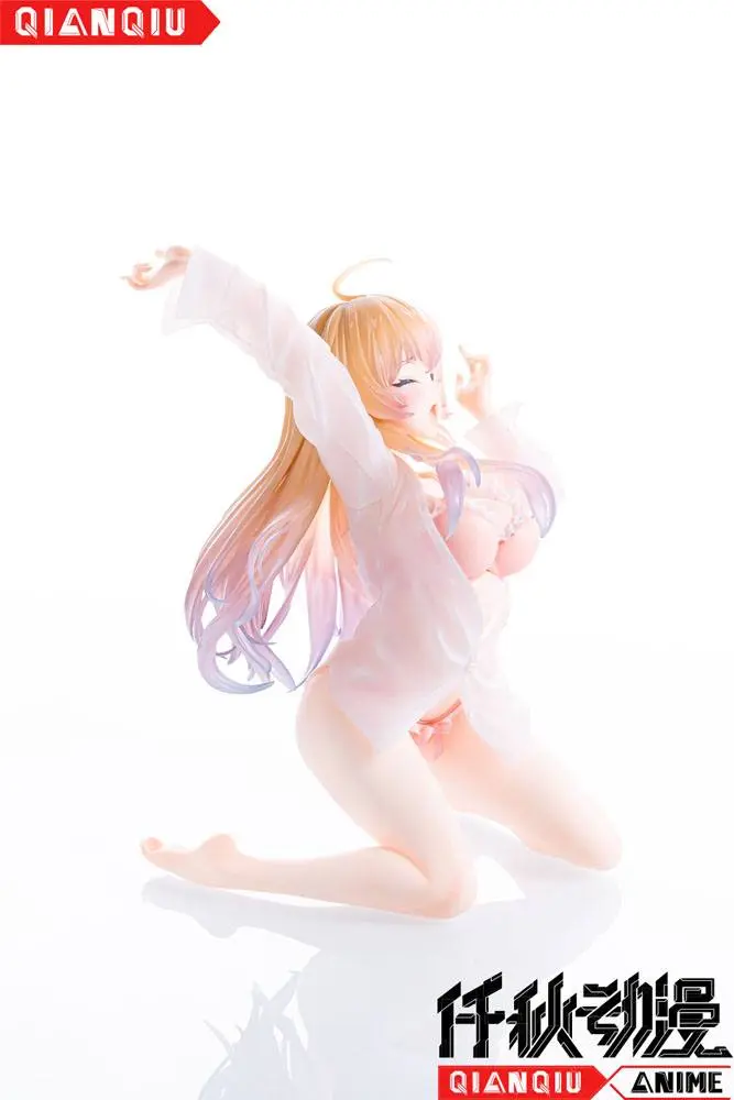 Otaku Girls Series PVC soška 1/7 Protahující se dívka (Originální ilustrace od Ran) 12 cm fotografii produktu