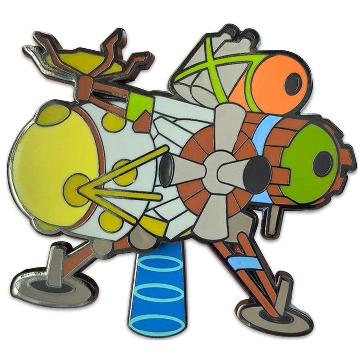 Outer Wilds Pin Odznáček Spaceship Bobble 5 cm fotografii produktu