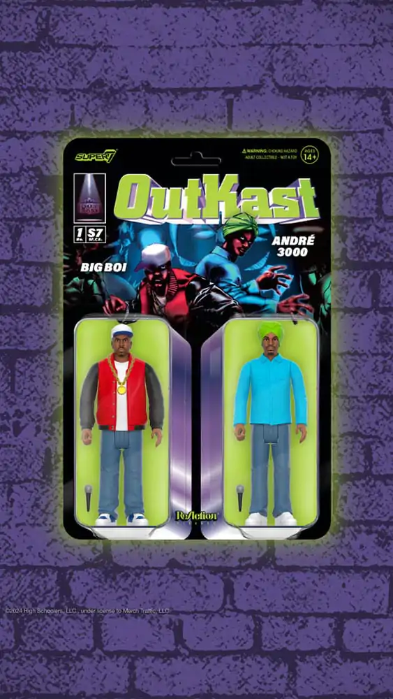 Outkast Toho ReAction akční figurka Vlna 01 OutKast 10 cm fotografii produktu