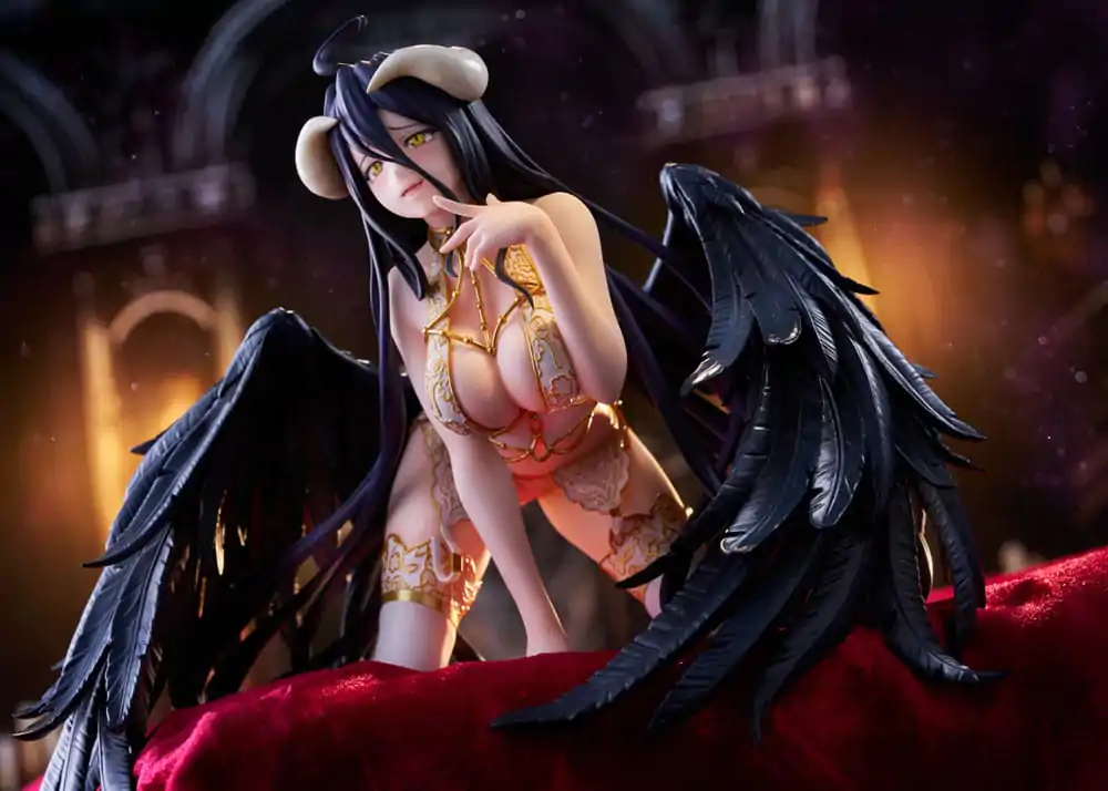 Overlord PVC soška 1/7 Albedo lingerie Ver. 15 cm fotografii produktu