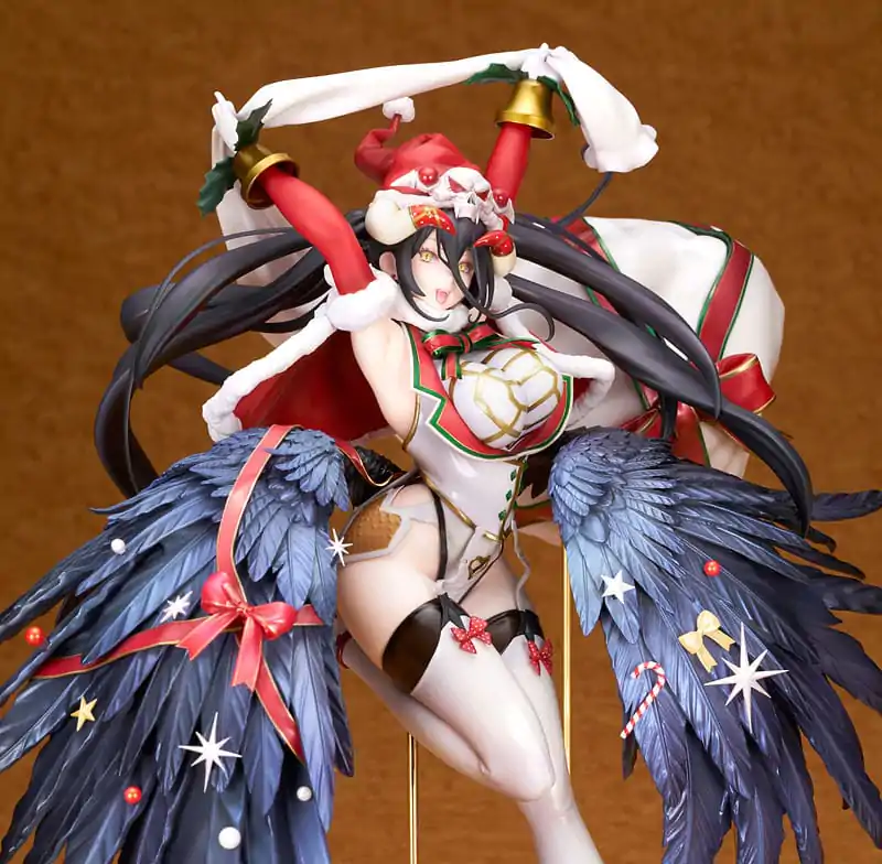 Overlord PVC Socha 1/8 Albedo White Santa Ver. 27 cm fotografii produktu