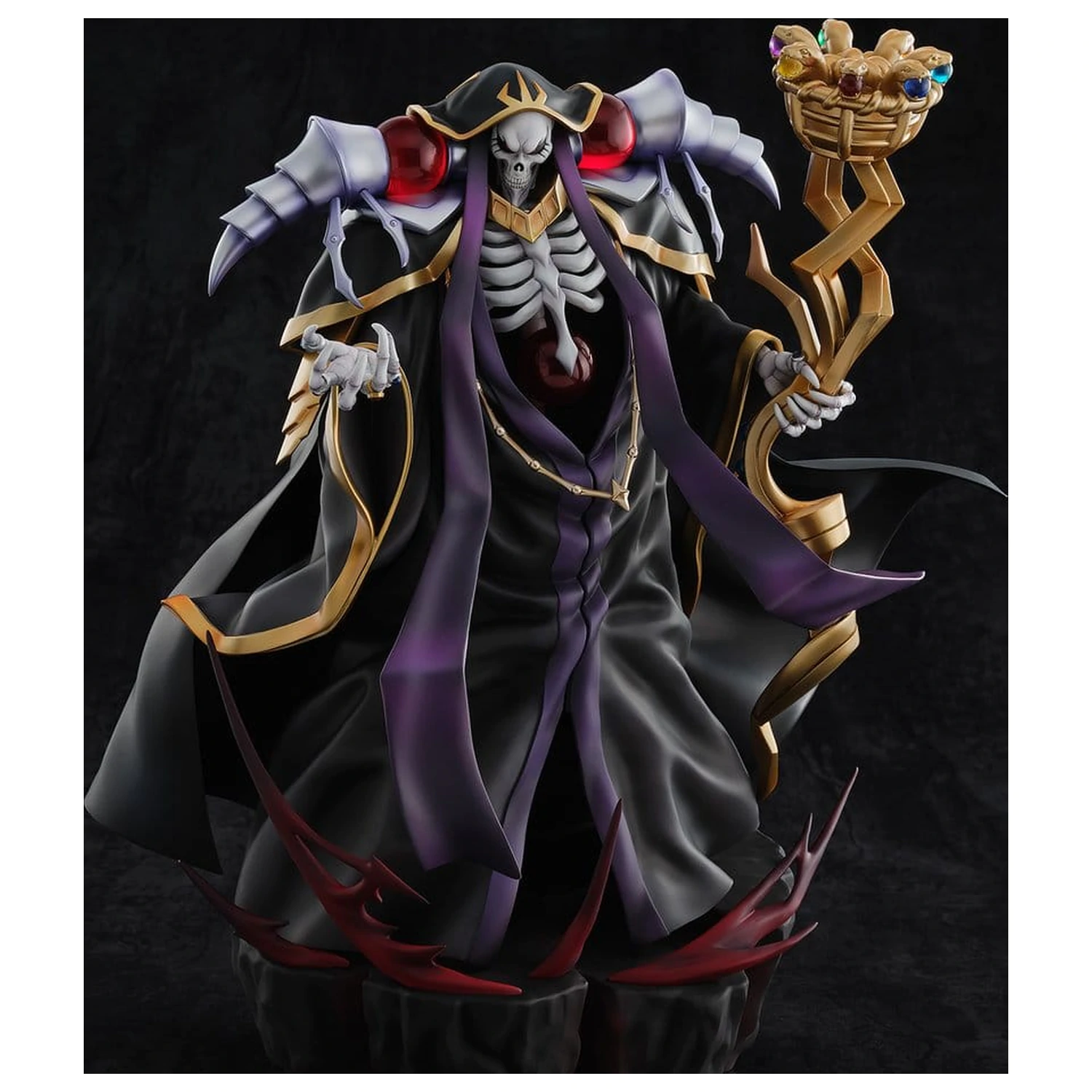 Overlord PVC figurka Ainz Ooal Gown 10th Anniversary so-bin Ver. 34 cm fotografii produktu