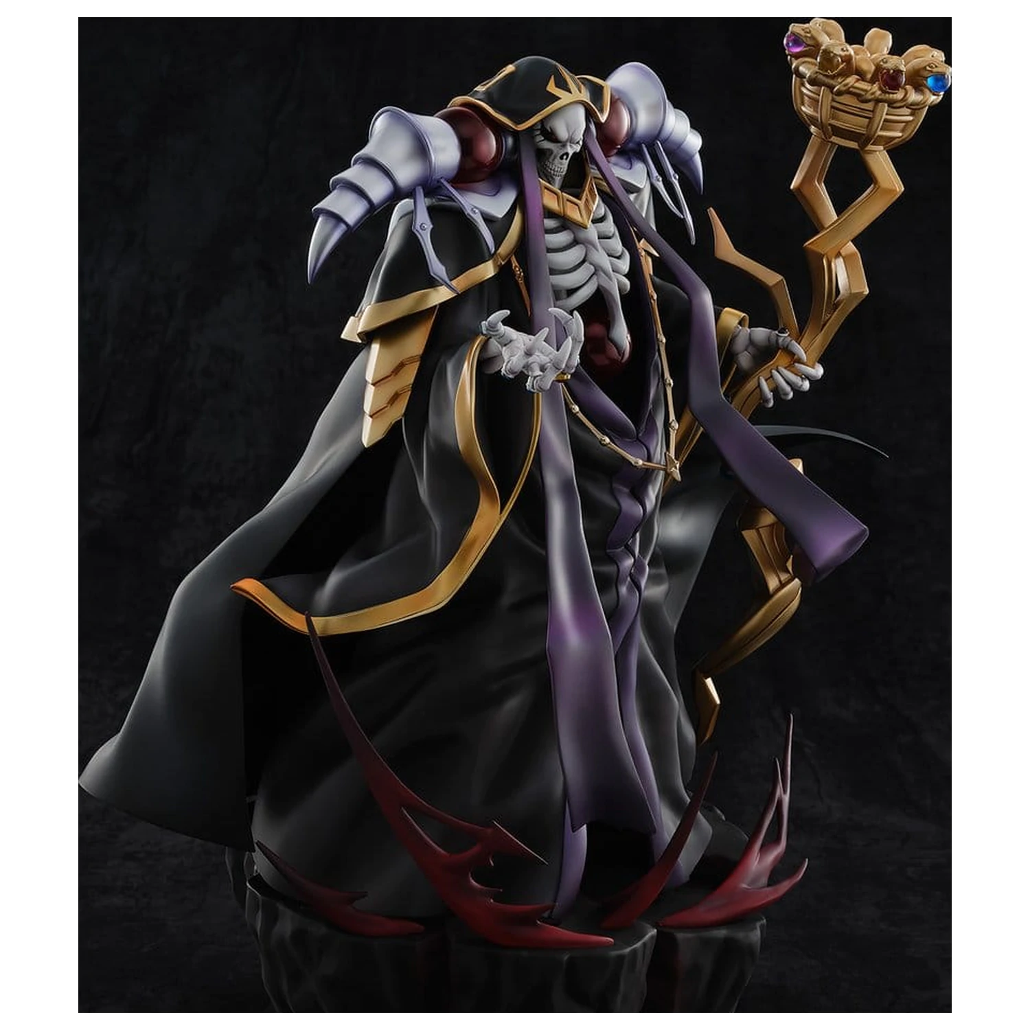 Overlord PVC figurka Ainz Ooal Gown 10th Anniversary so-bin Ver. 34 cm fotografii produktu
