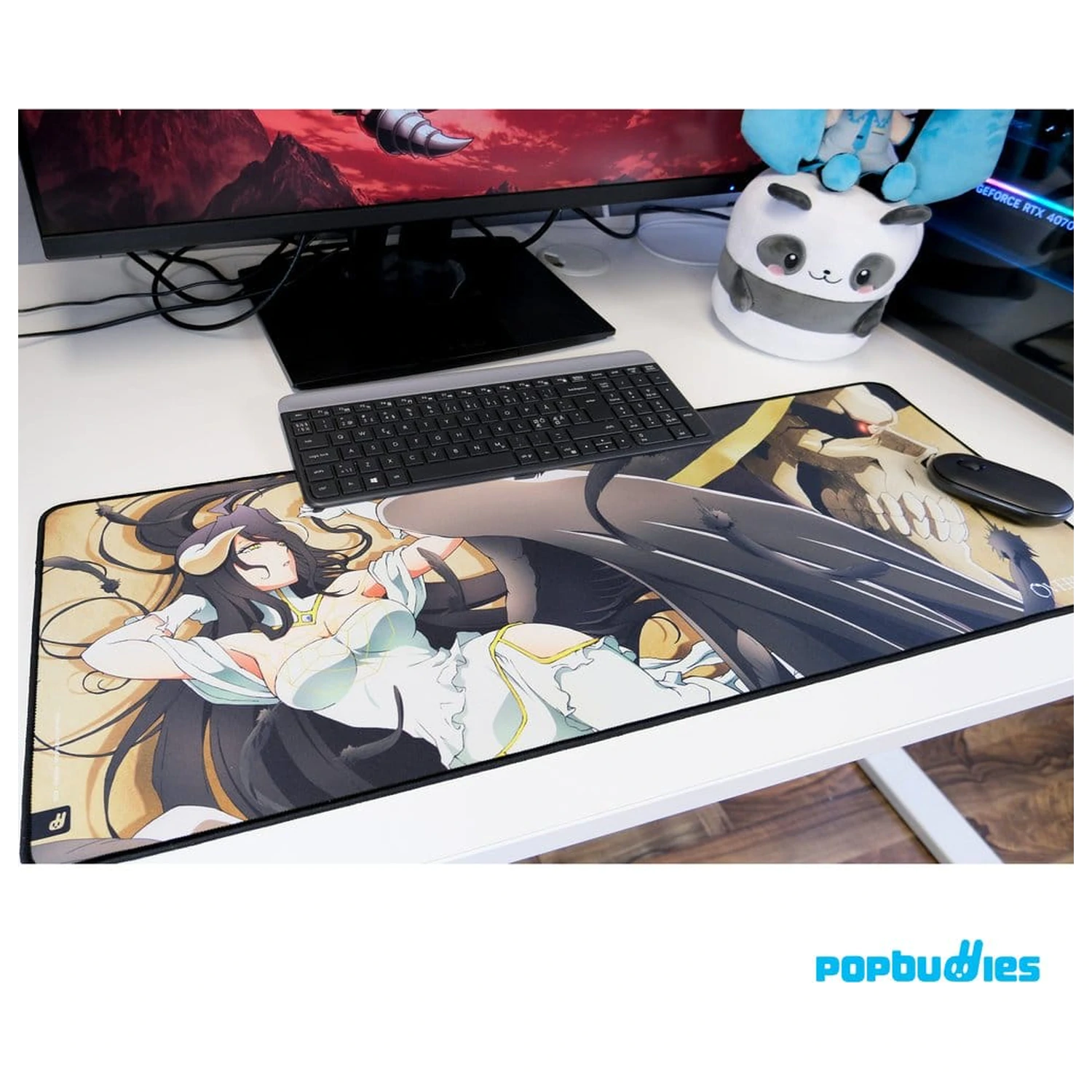Overlord podložka pod myš Albedo & Ainz XXL fotografii produktu