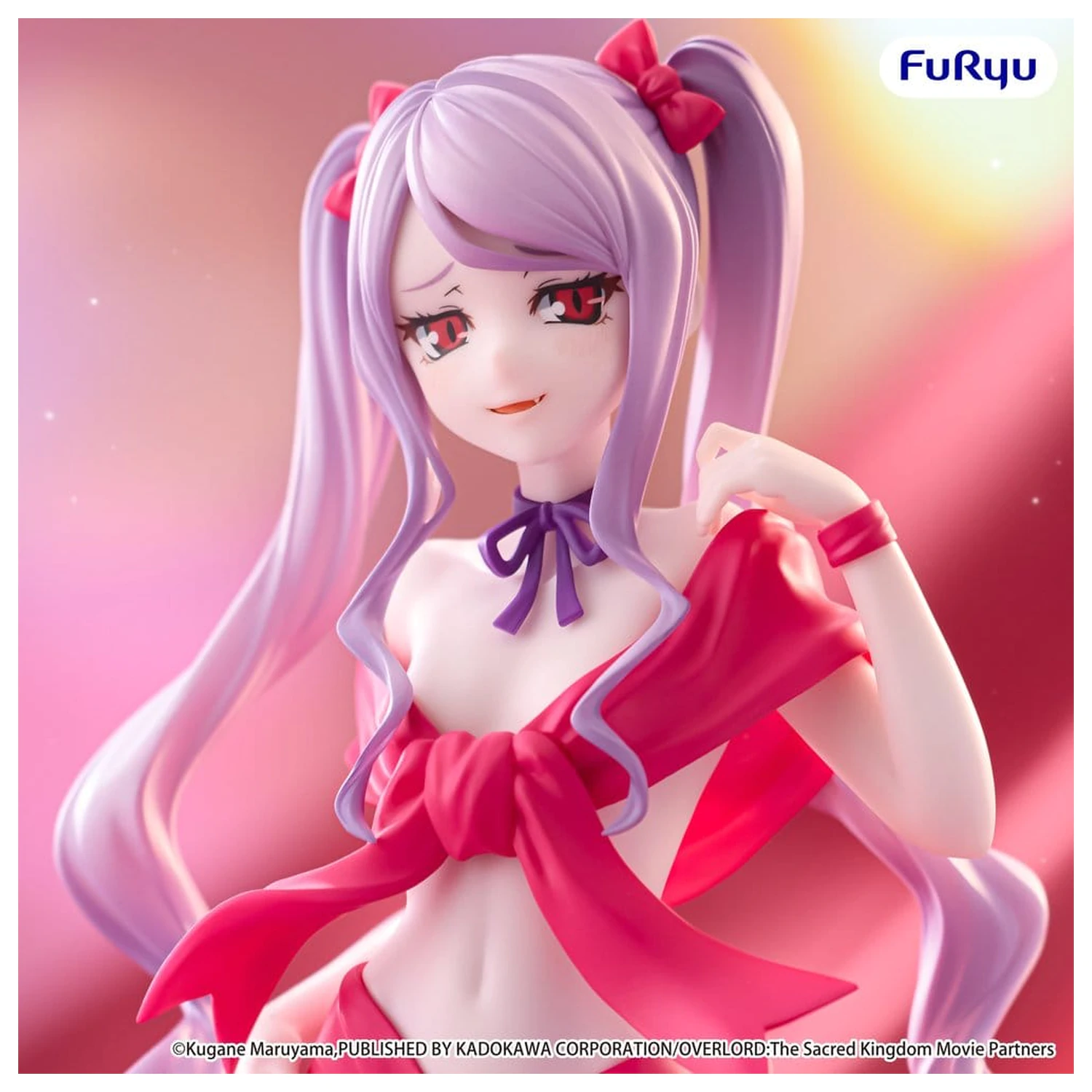 Overlord BiCute Ribbons PVC soška Shalltear 22 cm fotografii produktu