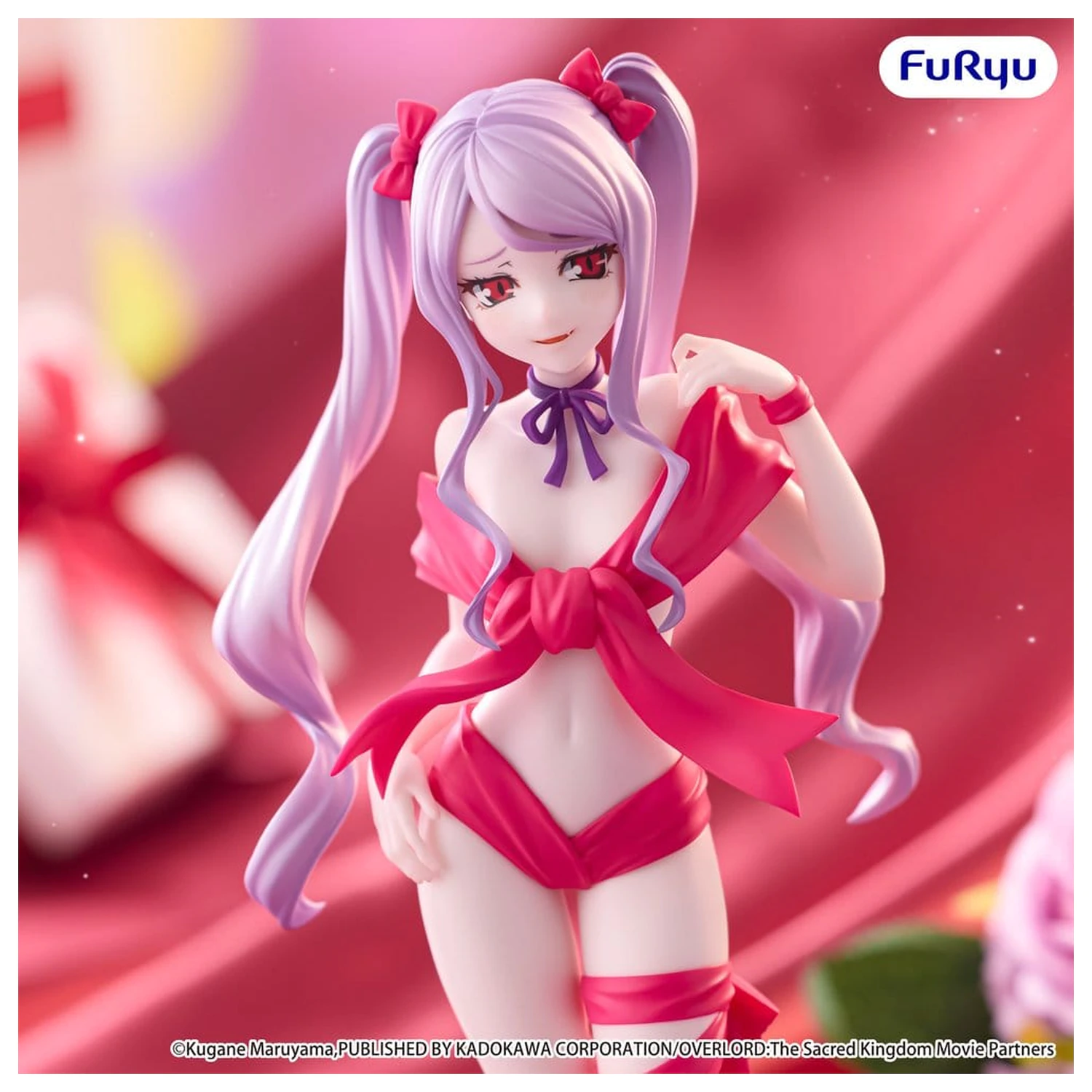Overlord BiCute Ribbons PVC soška Shalltear 22 cm fotografii produktu