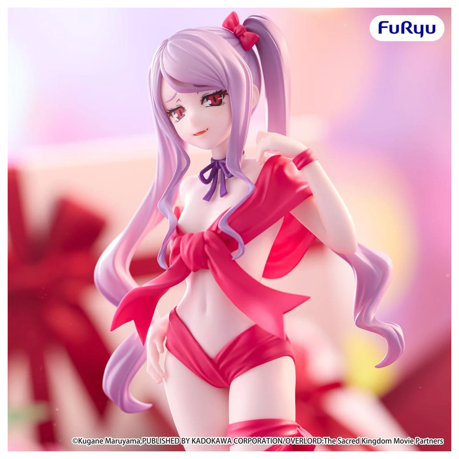 Overlord BiCute Ribbons PVC soška Shalltear 22 cm fotografii produktu