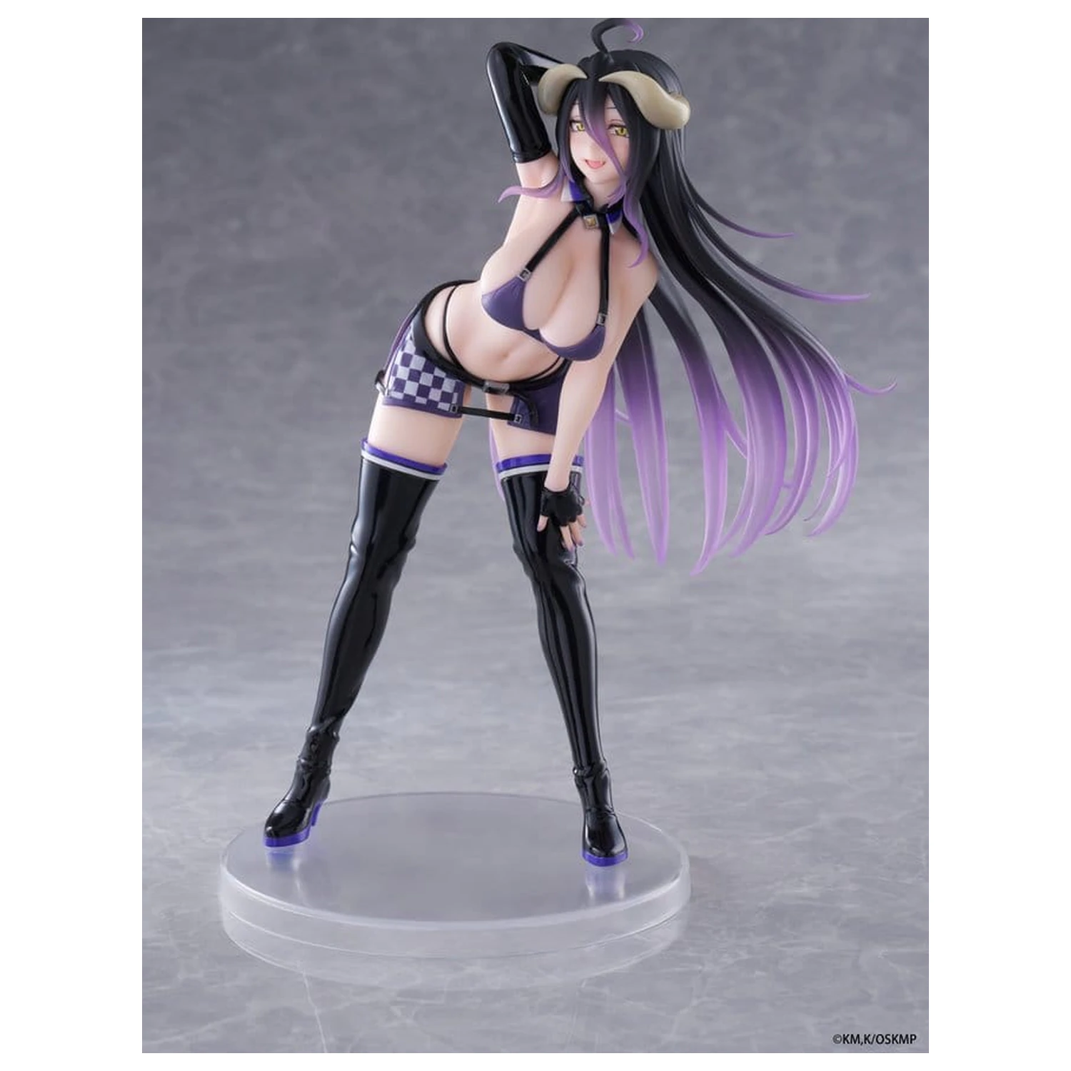 Overlord Coreful PVC Socha Albedo Grid Girl Ver. 18 cm fotografii produktu