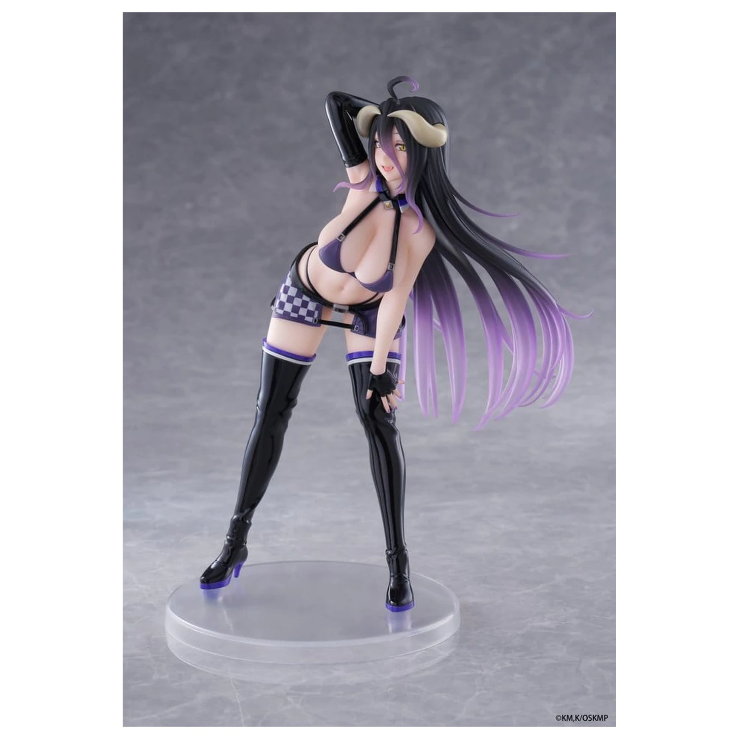 Overlord Coreful PVC Socha Albedo Grid Girl Ver. 18 cm fotografii produktu