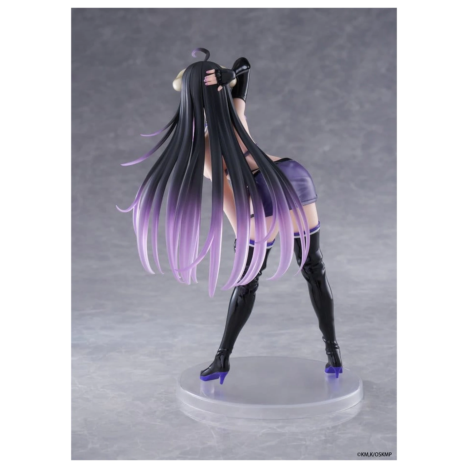 Overlord Coreful PVC Socha Albedo Grid Girl Ver. 18 cm fotografii produktu