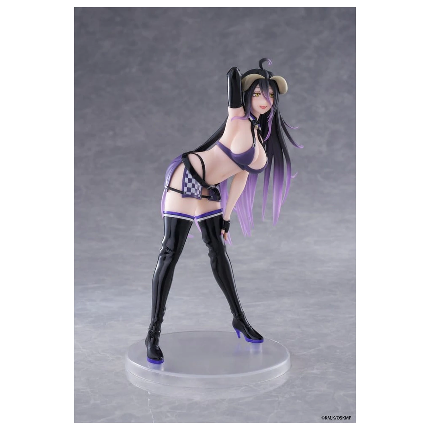 Overlord Coreful PVC Socha Albedo Grid Girl Ver. 18 cm fotografii produktu
