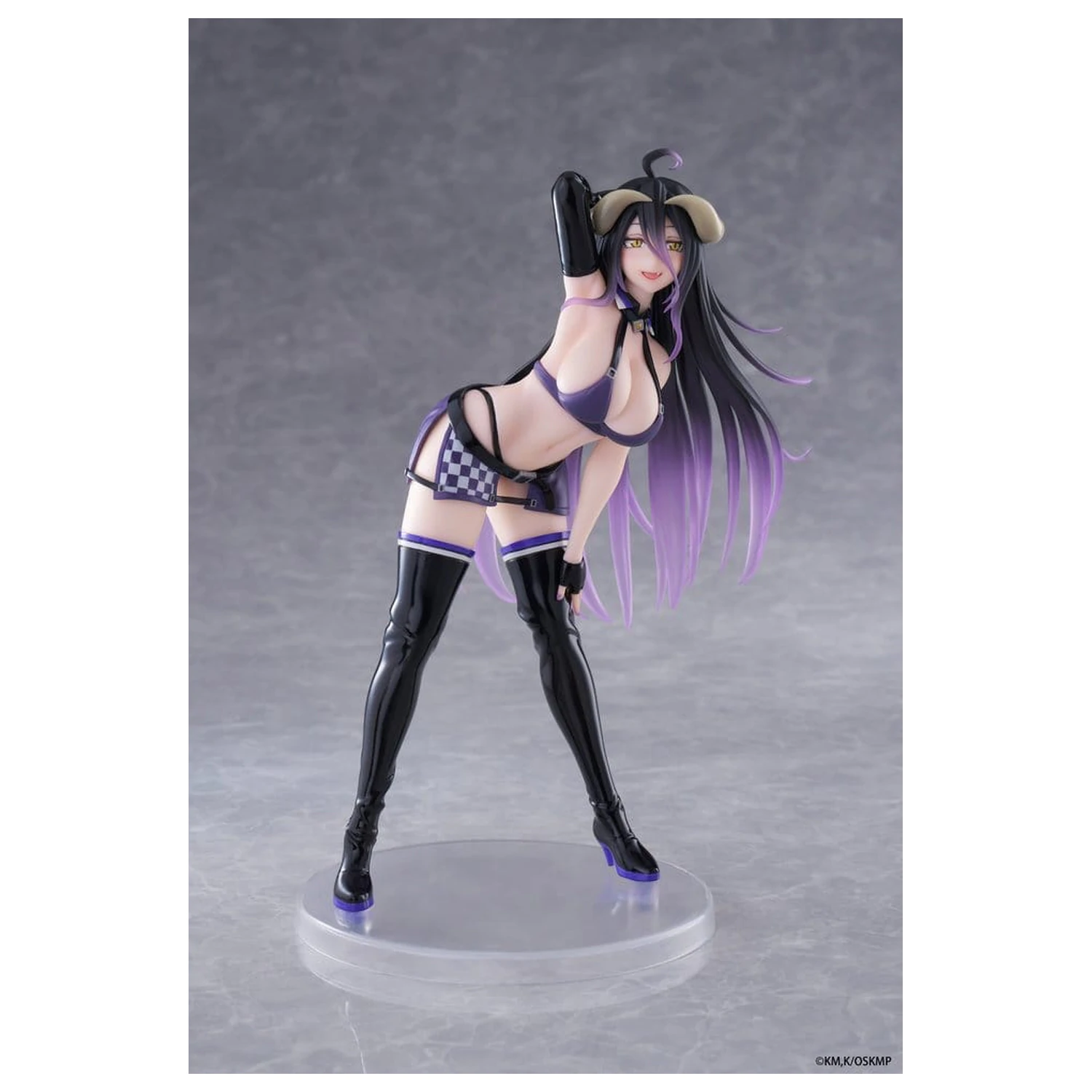 Overlord Coreful PVC Socha Albedo Grid Girl Ver. 18 cm fotografii produktu