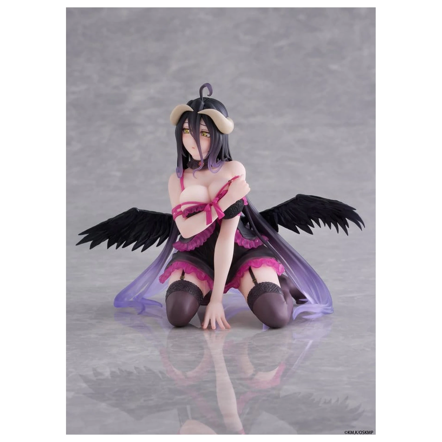 Overlord Desktop Cute PVC Figurka Albedo (Negligee ver.) 13 cm fotografii produktu