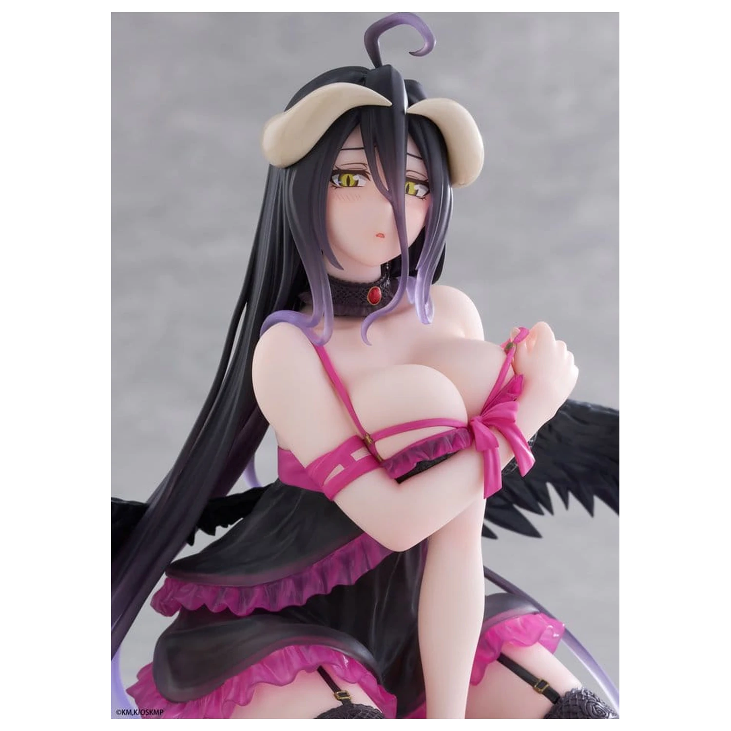 Overlord Desktop Cute PVC Figurka Albedo (Negligee ver.) 13 cm fotografii produktu
