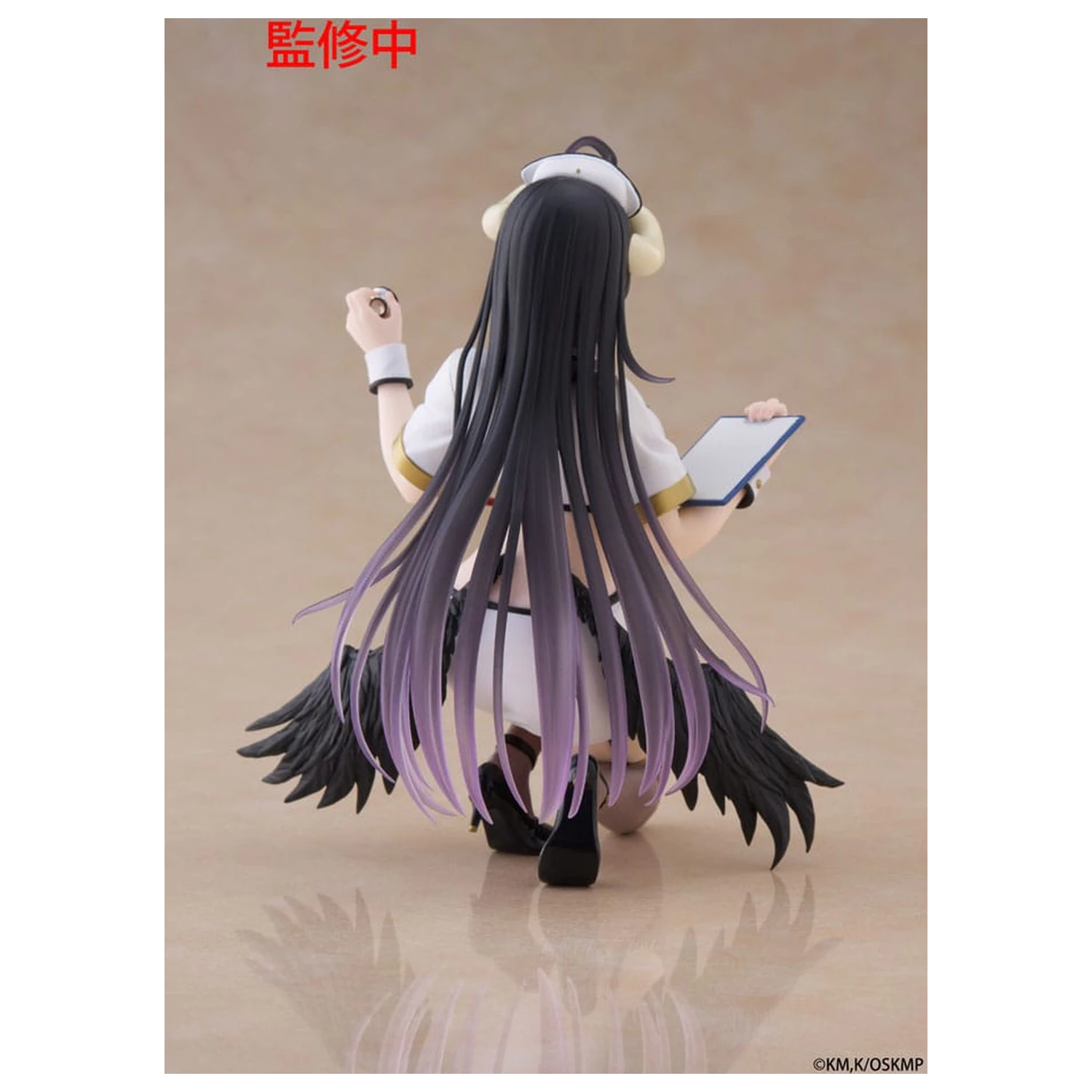 Overlord PVC Soška Stolní Roztomilá Figurka Albedo Nurse Ver. Renewal 13 cm fotografii produktu