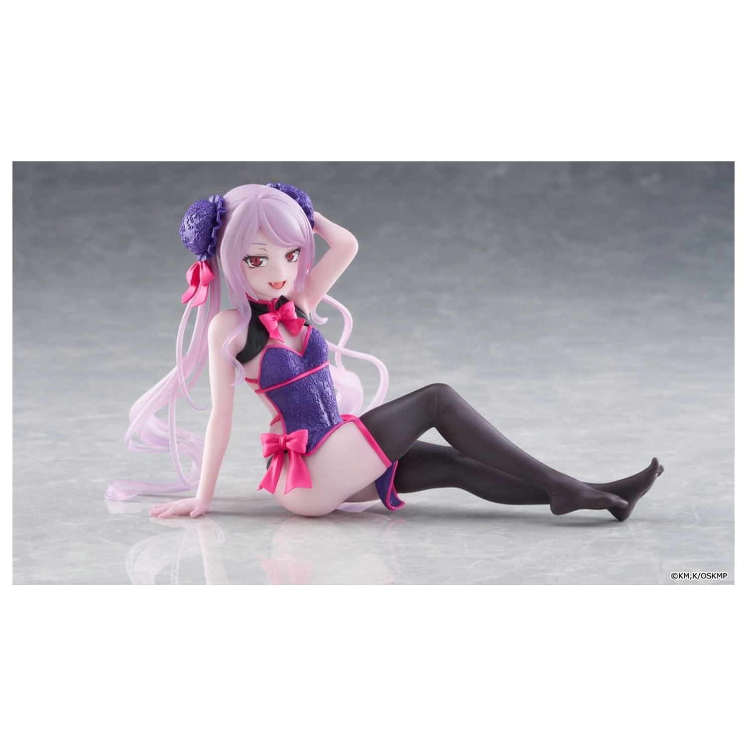Overlord Desktop roztomilá PVC socha Shalltear Chinese Dress Ver. 13 cm fotografii produktu