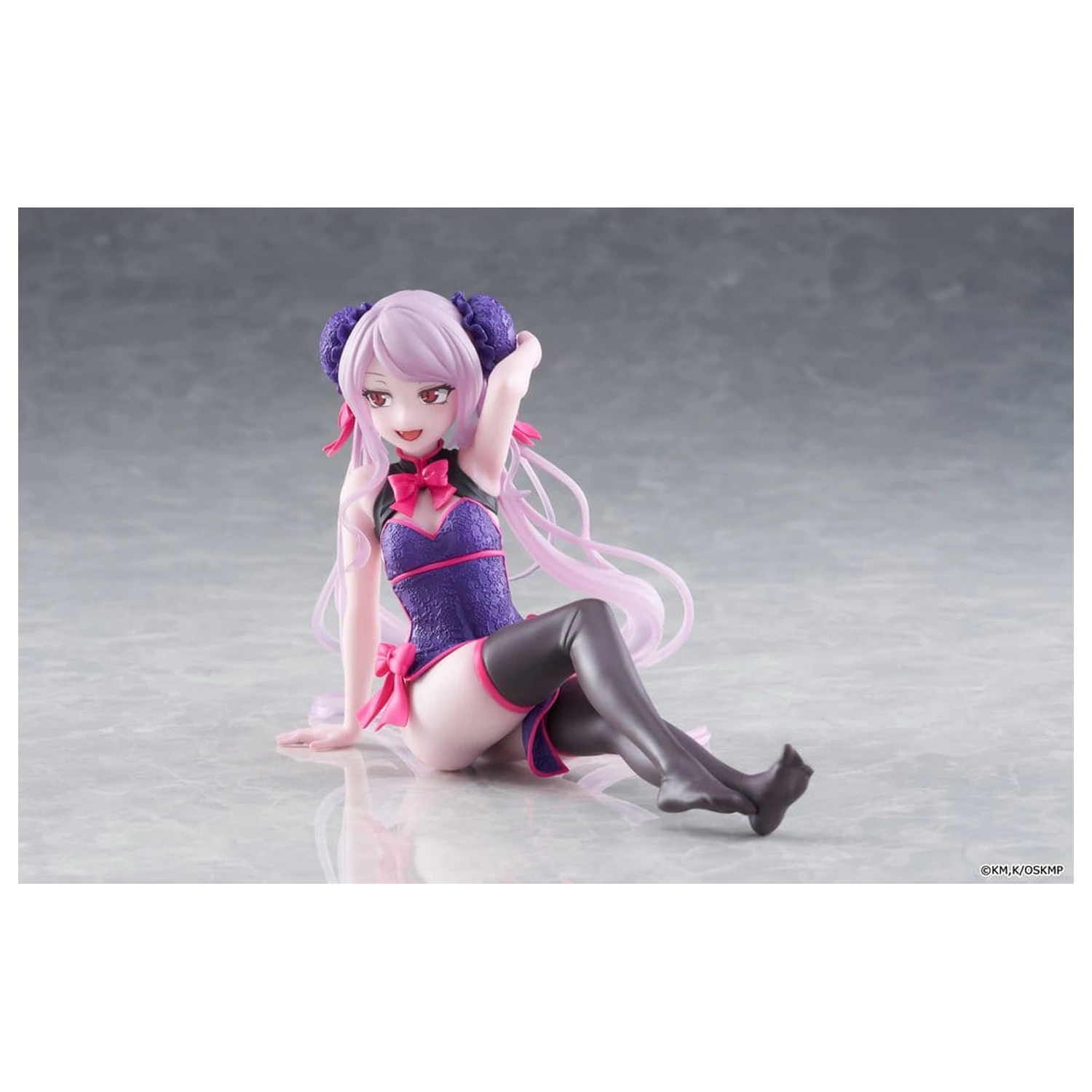 Overlord Desktop roztomilá PVC socha Shalltear Chinese Dress Ver. 13 cm fotografii produktu