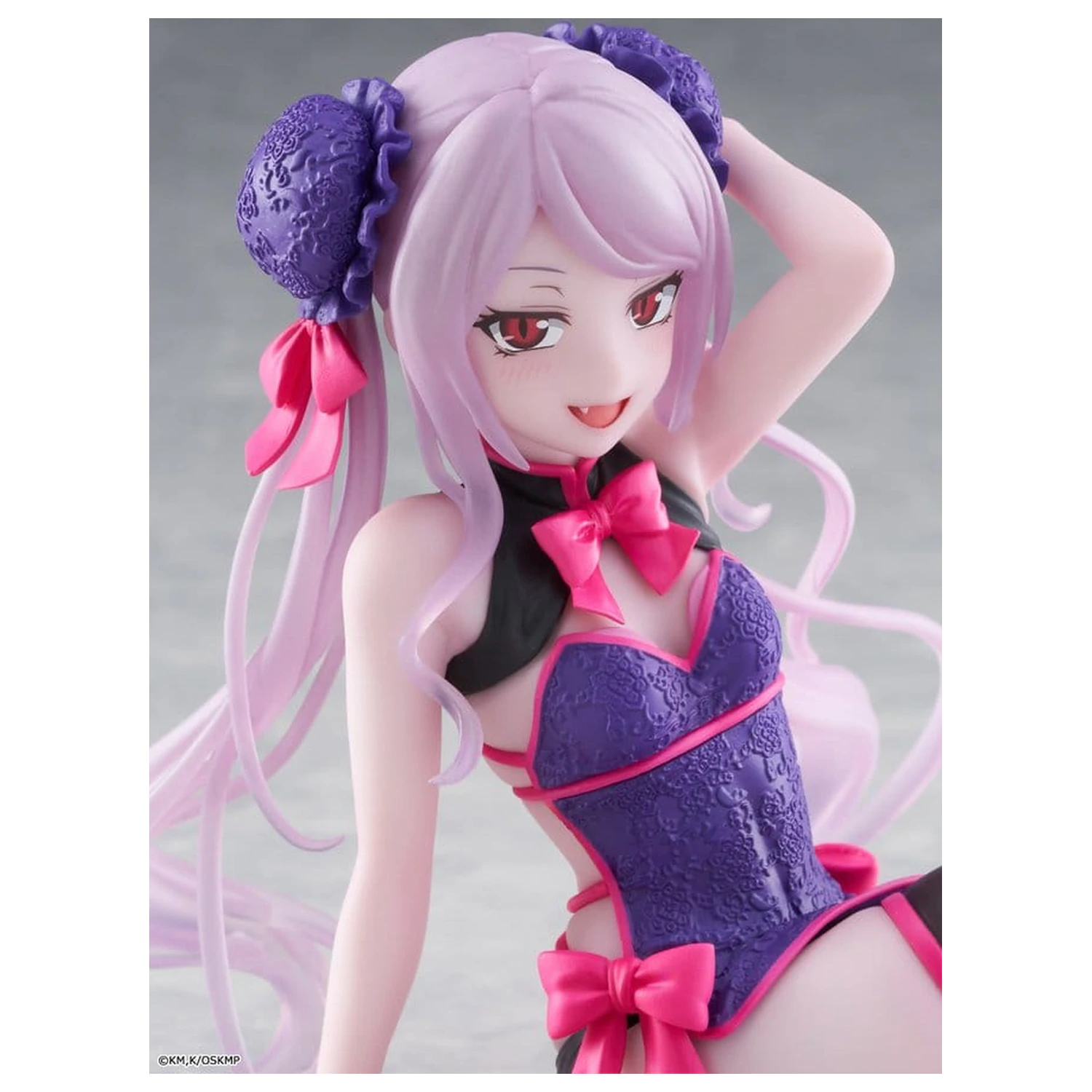 Overlord Desktop roztomilá PVC socha Shalltear Chinese Dress Ver. 13 cm fotografii produktu
