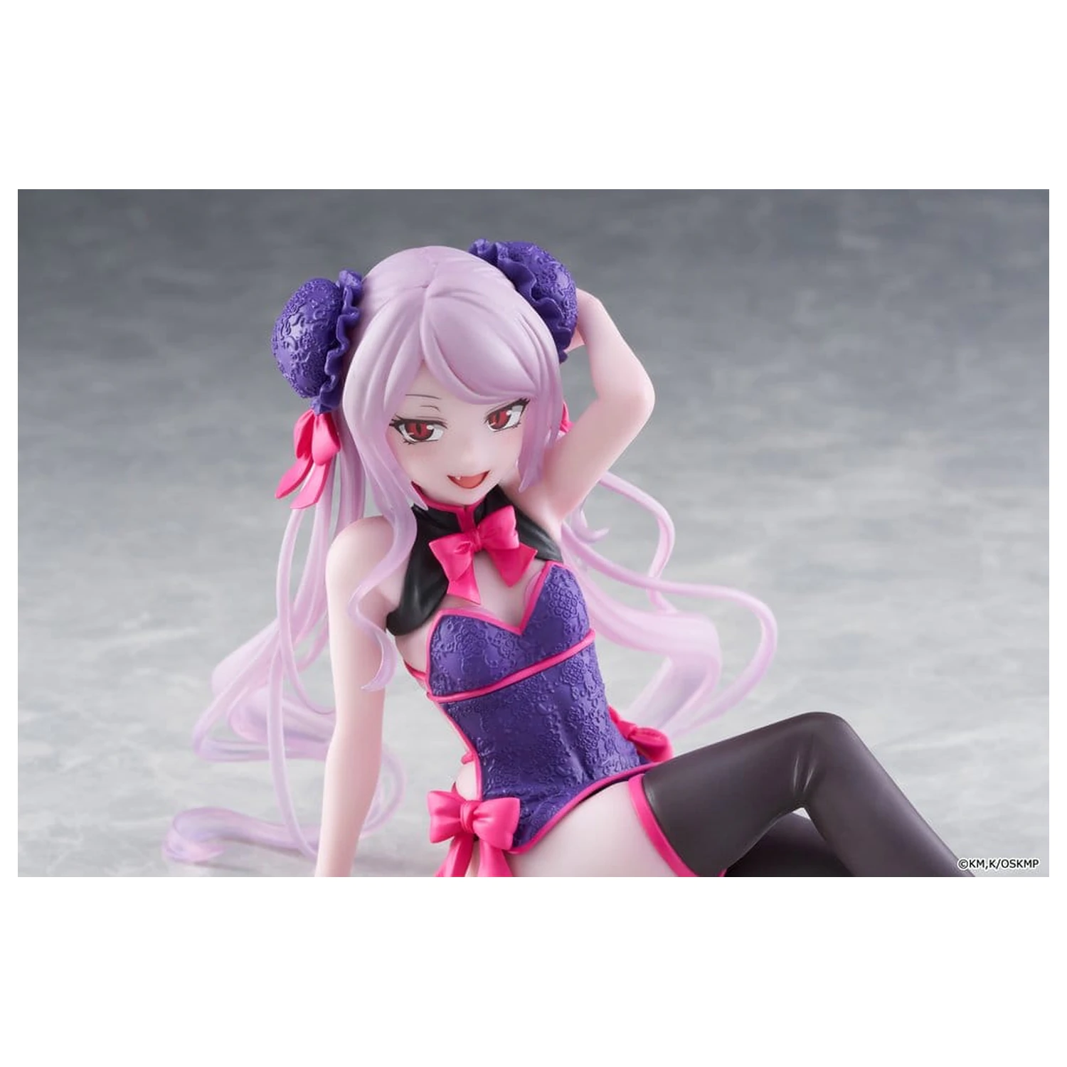 Overlord Desktop roztomilá PVC socha Shalltear Chinese Dress Ver. 13 cm fotografii produktu