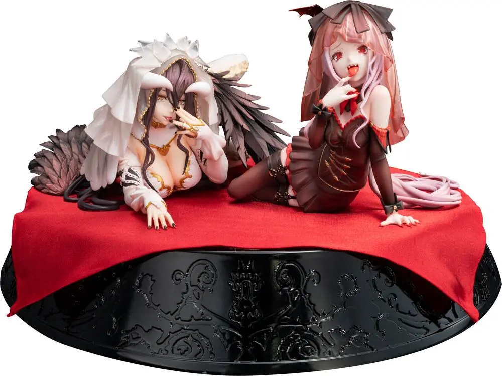 Overlord IV PVC Sochy 1/7 Albedo & Shalltear: Bride Ver. 9 - 11 cm fotografii produktu