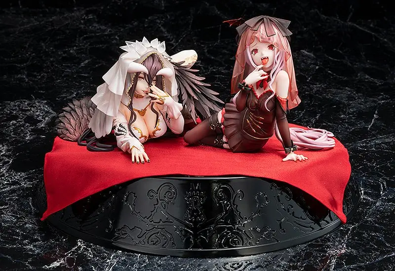 Overlord IV PVC Sochy 1/7 Albedo & Shalltear: Bride Ver. 9 - 11 cm fotografii produktu