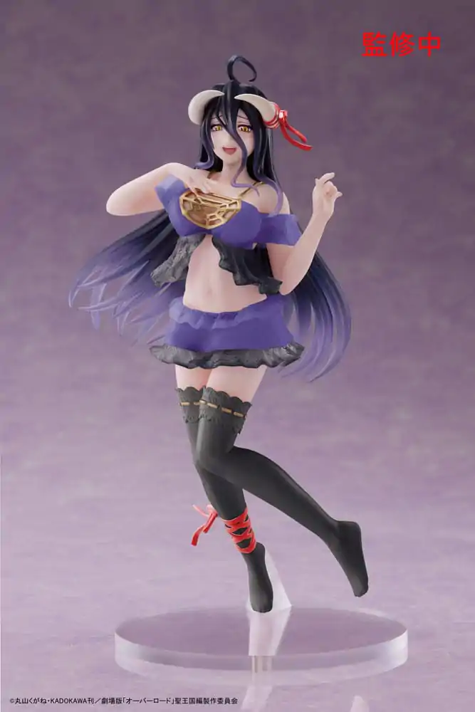 Overlord IV Coreful PVC Soška Albedo Nightwear Ver. 18 cm fotografii produktu