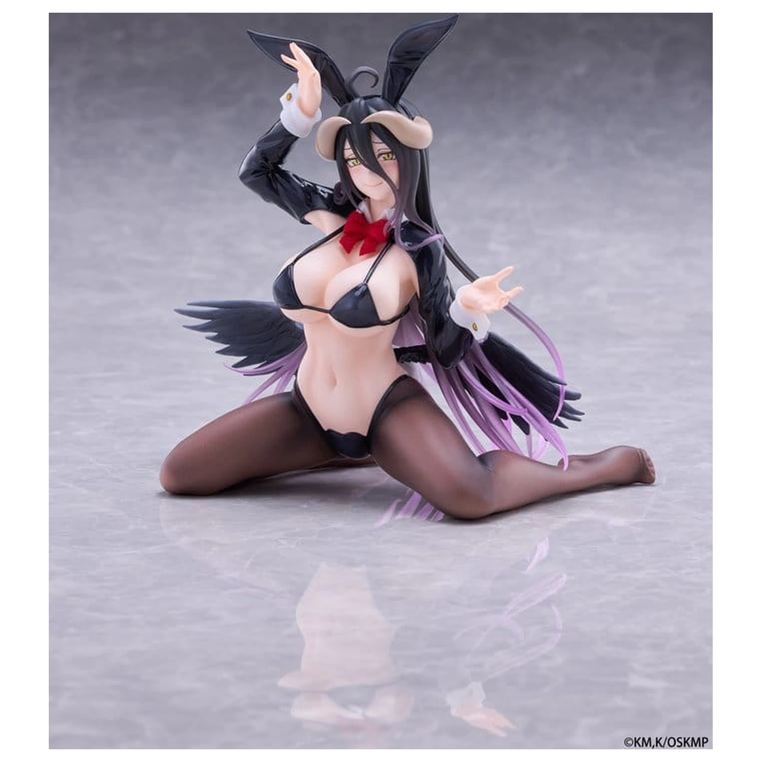 Overlord Moflock PVC figurka Albedo (Reverse Bunny Suit Ver.) 13 cm fotografii produktu