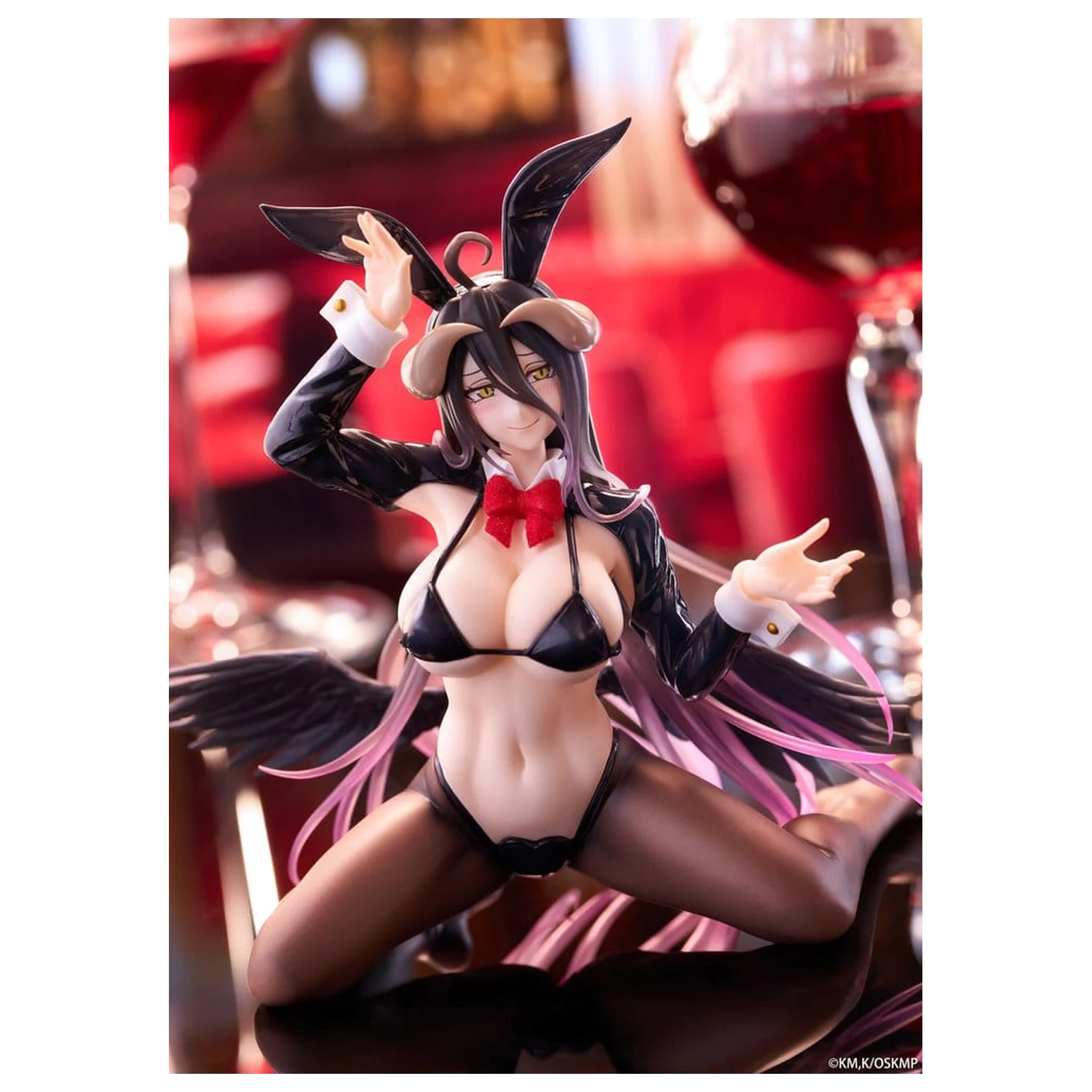 Overlord Moflock PVC figurka Albedo (Reverse Bunny Suit Ver.) 13 cm fotografii produktu