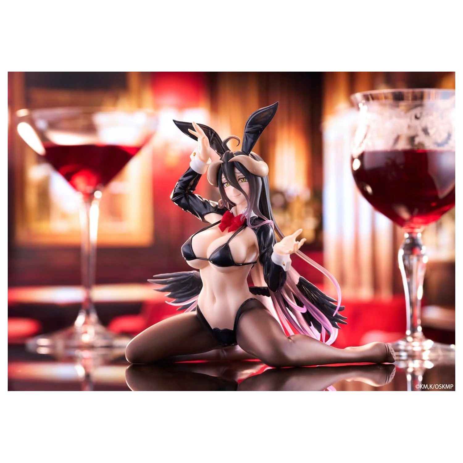 Overlord Moflock PVC figurka Albedo (Reverse Bunny Suit Ver.) 13 cm fotografii produktu