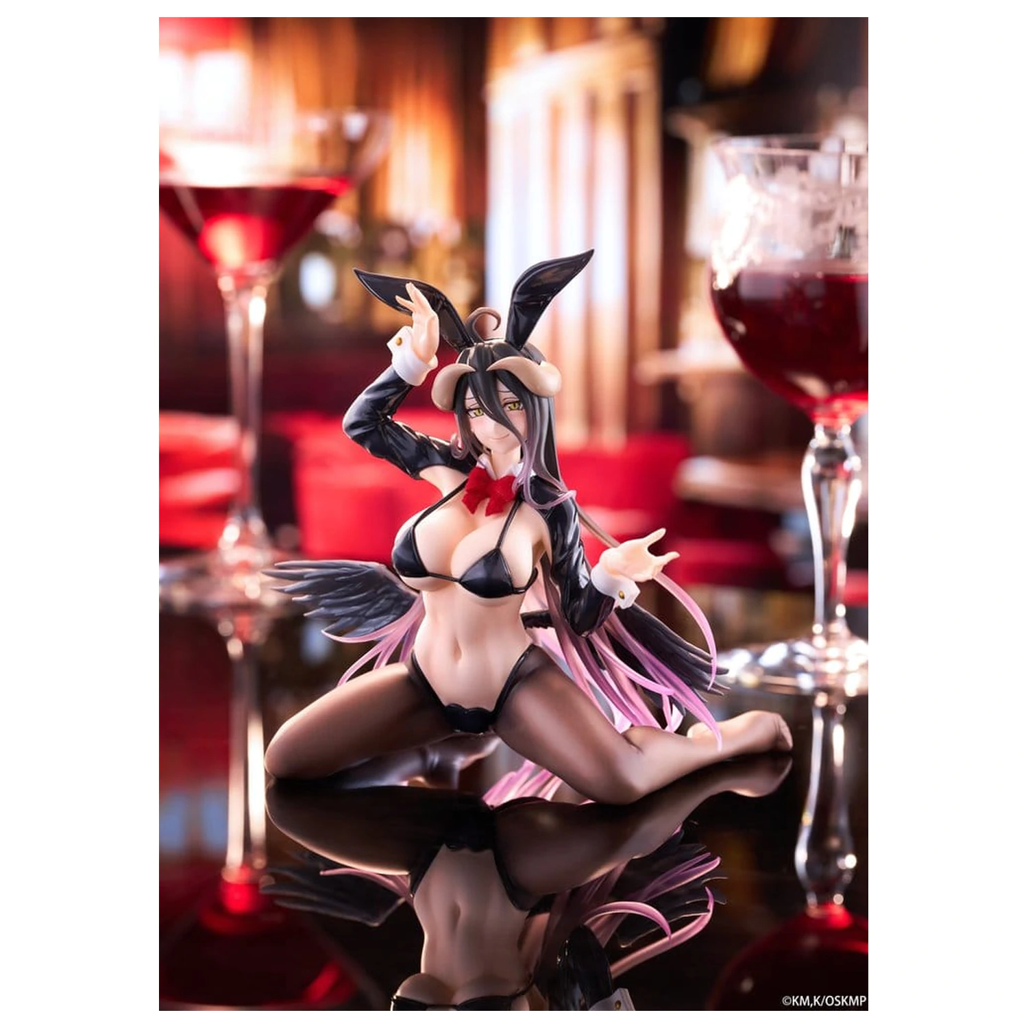 Overlord Moflock PVC figurka Albedo (Reverse Bunny Suit Ver.) 13 cm fotografii produktu