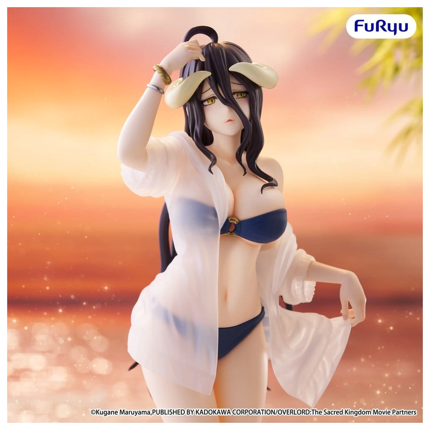 Overlord Muchute PVC figurka Albedo aqua Ver. 20.5 cm fotografii produktu