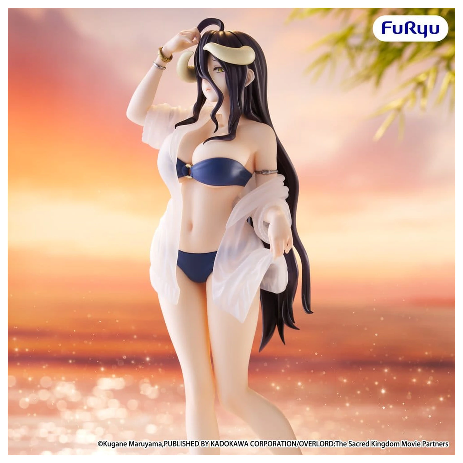 Overlord Muchute PVC figurka Albedo aqua Ver. 20.5 cm fotografii produktu