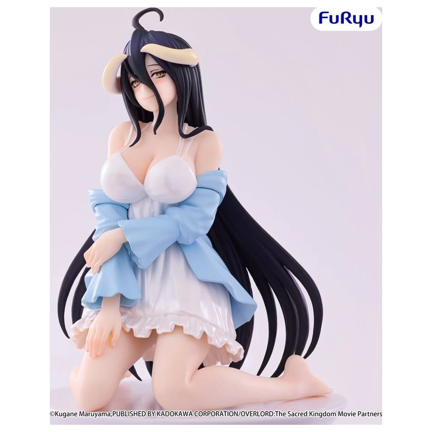 Overlord Noodle Stopper PVC figurka Albedo Loungewear Pearl White Ver. 12 cm fotografii produktu