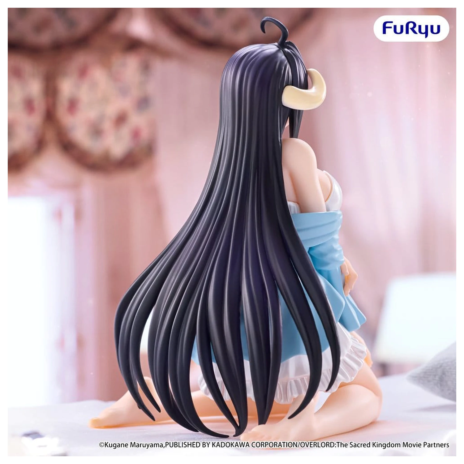 Overlord Noodle Stopper PVC figurka Albedo Loungewear Pearl White Ver. 12 cm fotografii produktu