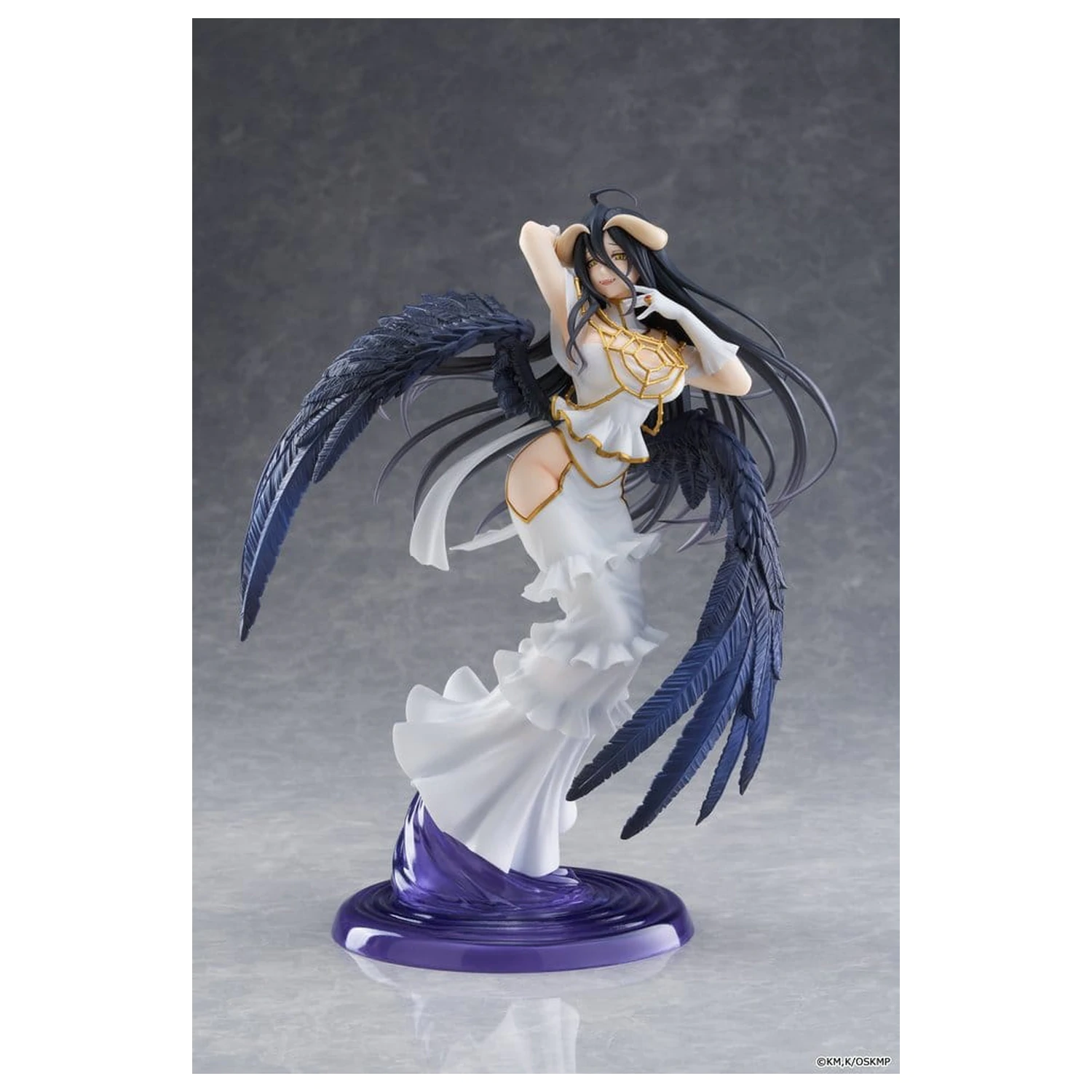 Overlord T-most PVC Soška Albedo Pure White Devil Ver. 29 cm fotografii produktu