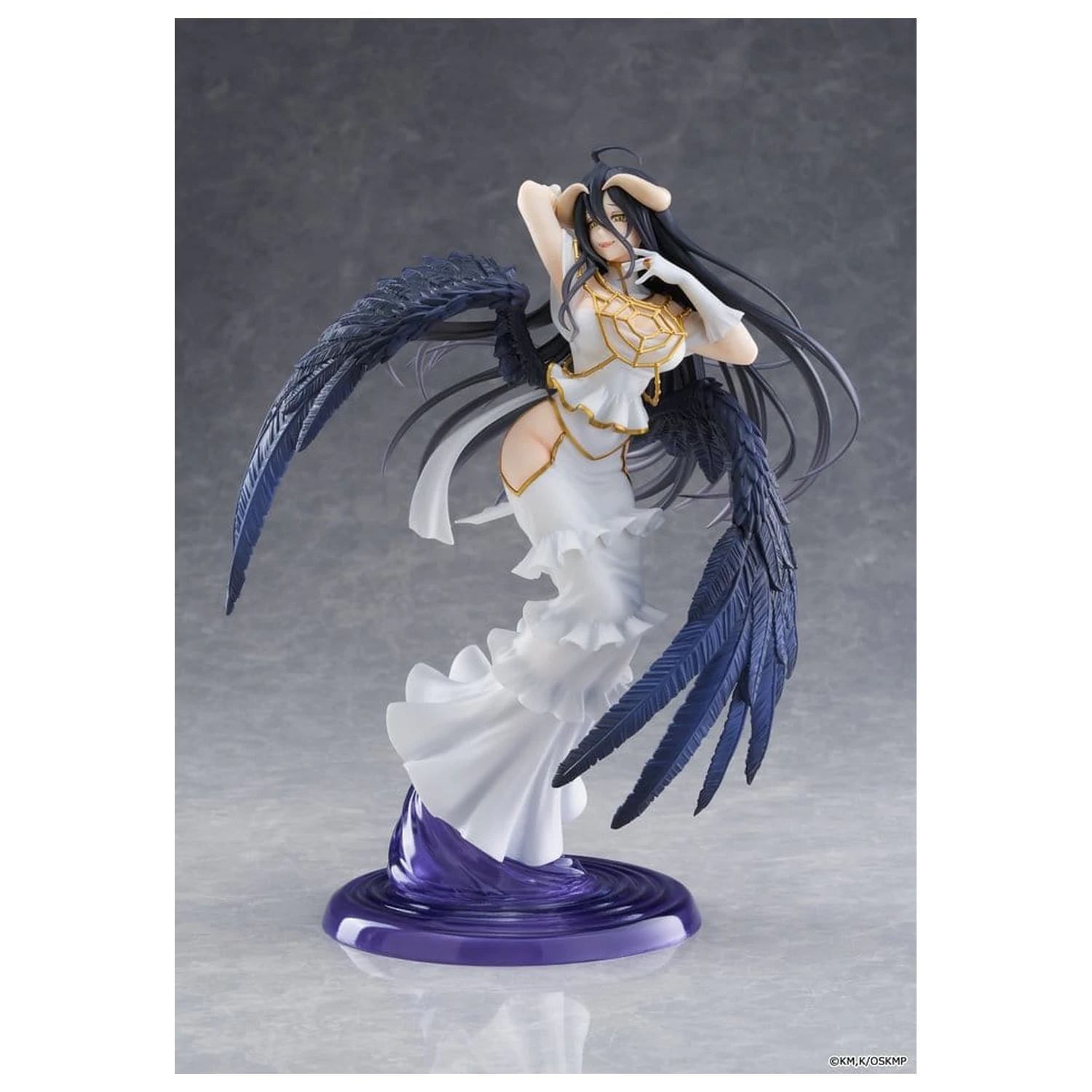 Overlord T-most PVC Soška Albedo Pure White Devil Ver. 29 cm fotografii produktu