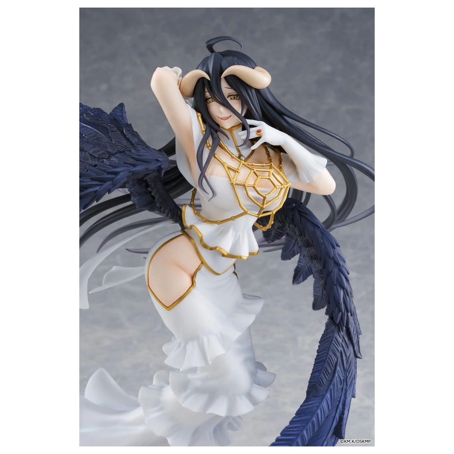 Overlord T-most PVC Soška Albedo Pure White Devil Ver. 29 cm fotografii produktu