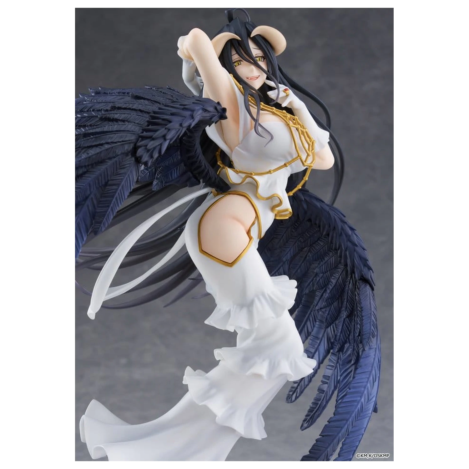 Overlord T-most PVC Soška Albedo Pure White Devil Ver. 29 cm fotografii produktu