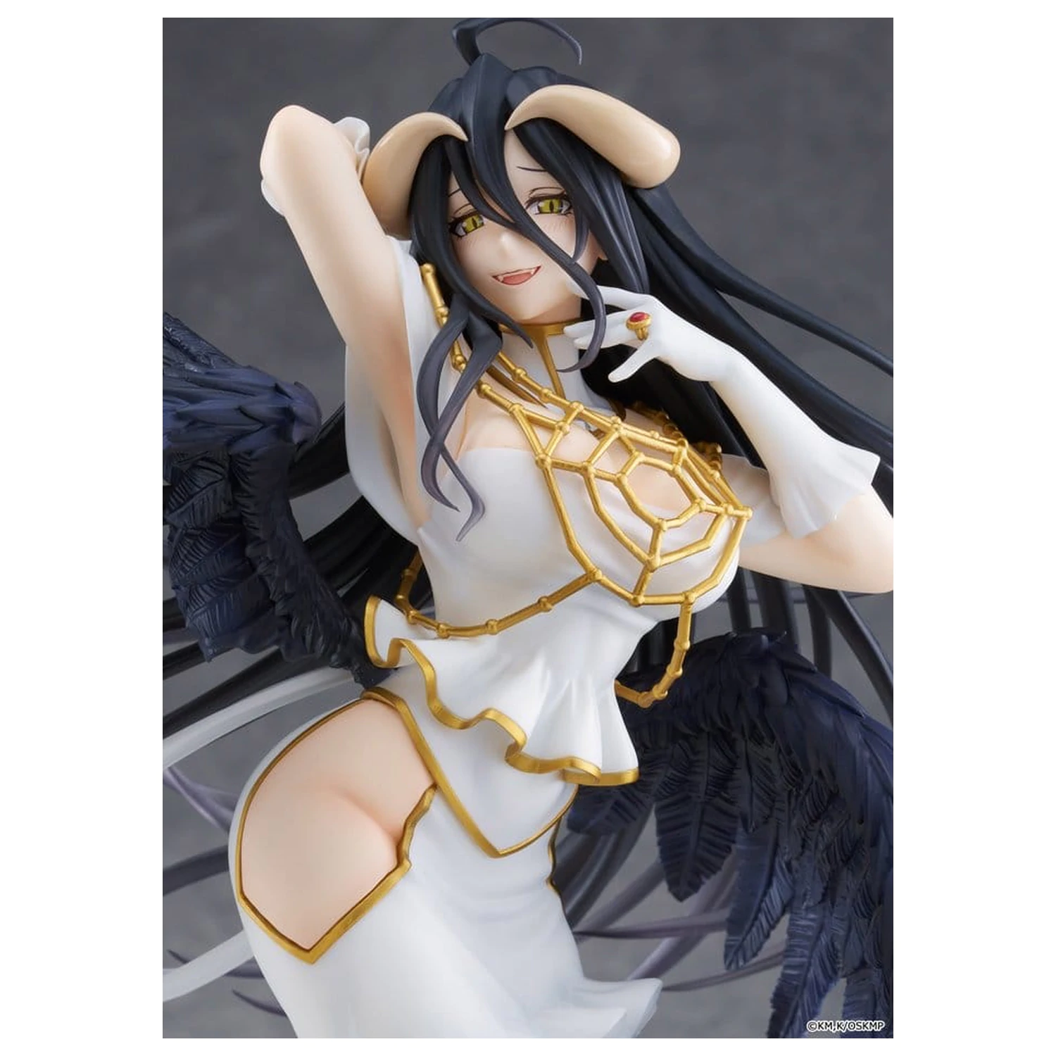 Overlord T-most PVC Soška Albedo Pure White Devil Ver. 29 cm fotografii produktu
