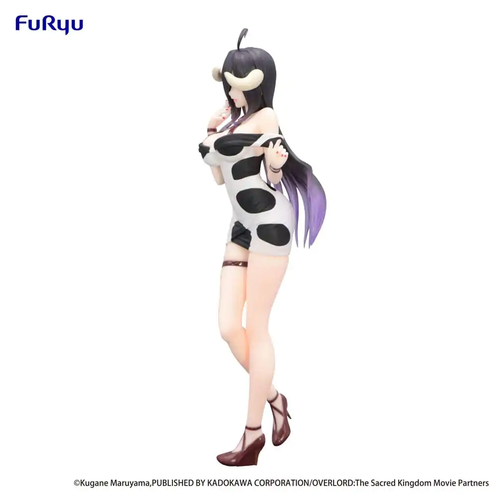 Overlord Trio-Try-iT PVC socha Albedo Mini Dress Cow Pattern Ver. 21 cm fotografii produktu