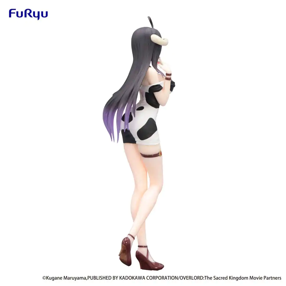 Overlord Trio-Try-iT PVC socha Albedo Mini Dress Cow Pattern Ver. 21 cm fotografii produktu