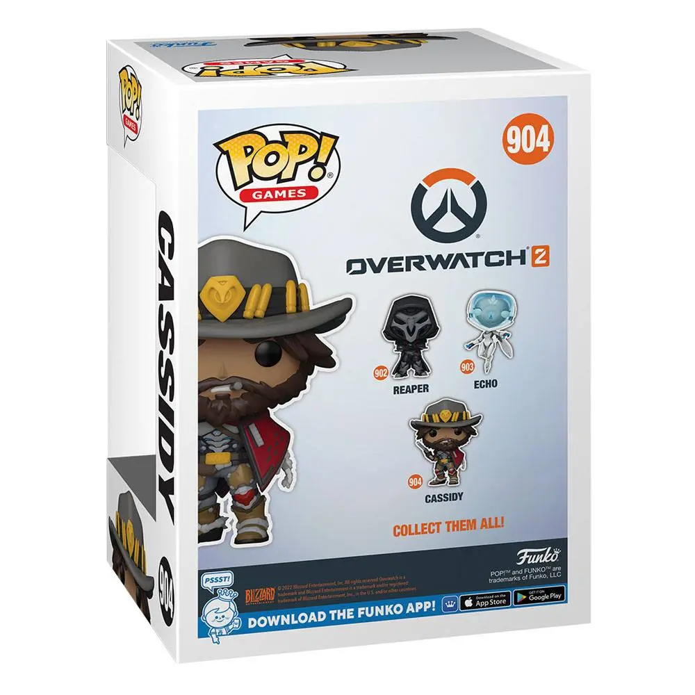 Overwatch 2 POP! Games Vinylová Figurka Cassidy 9 cm fotografii produktu