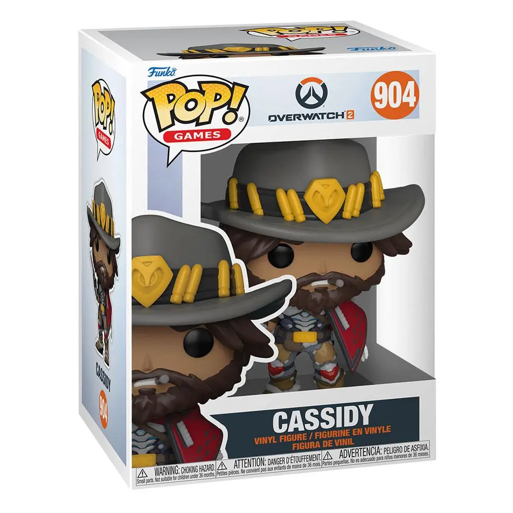 Overwatch 2 POP! Games Vinylová Figurka Cassidy 9 cm fotografii produktu