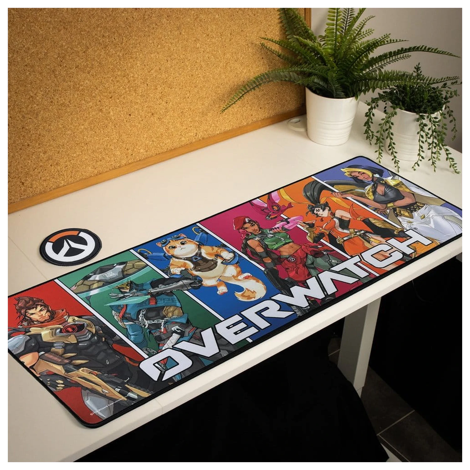 Overwatch Podložka na stůl a Sada tácků fotografii produktu