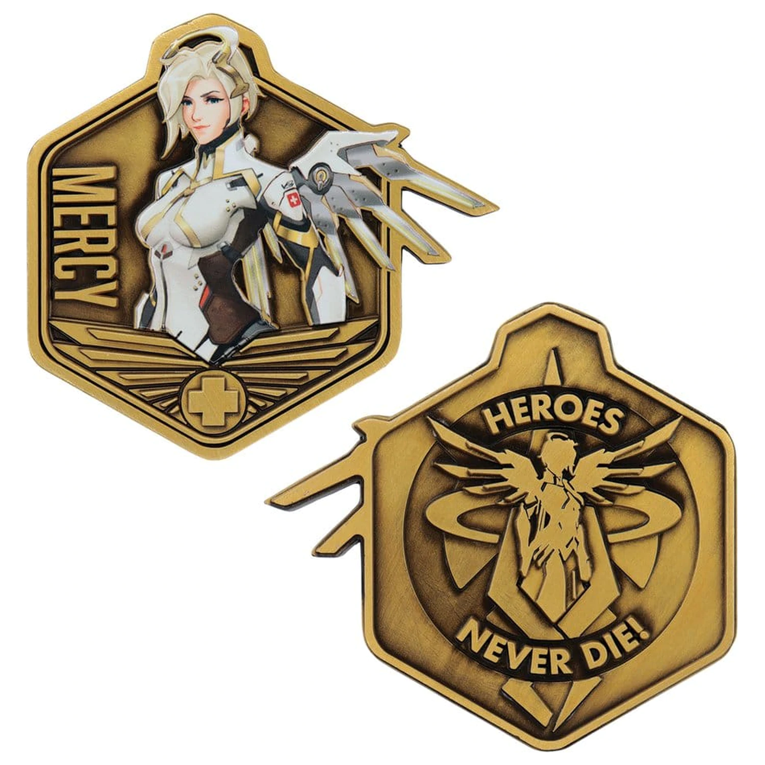 Overwatch Medailon Mercy Limitovaná Edice fotografii produktu