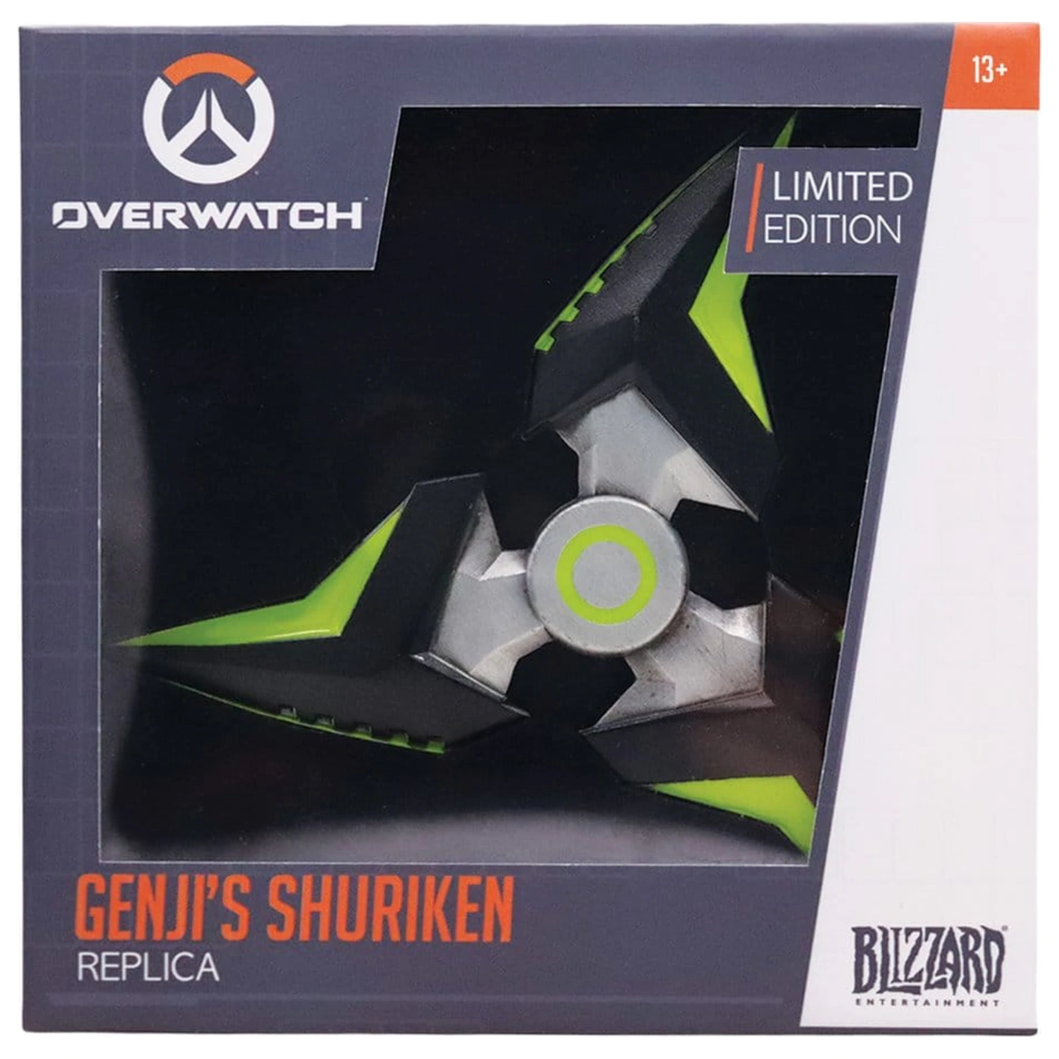 Overwatch Replika Genji's Shuriken Limitovaná edice 10 x 10 x 2 cm fotografii produktu