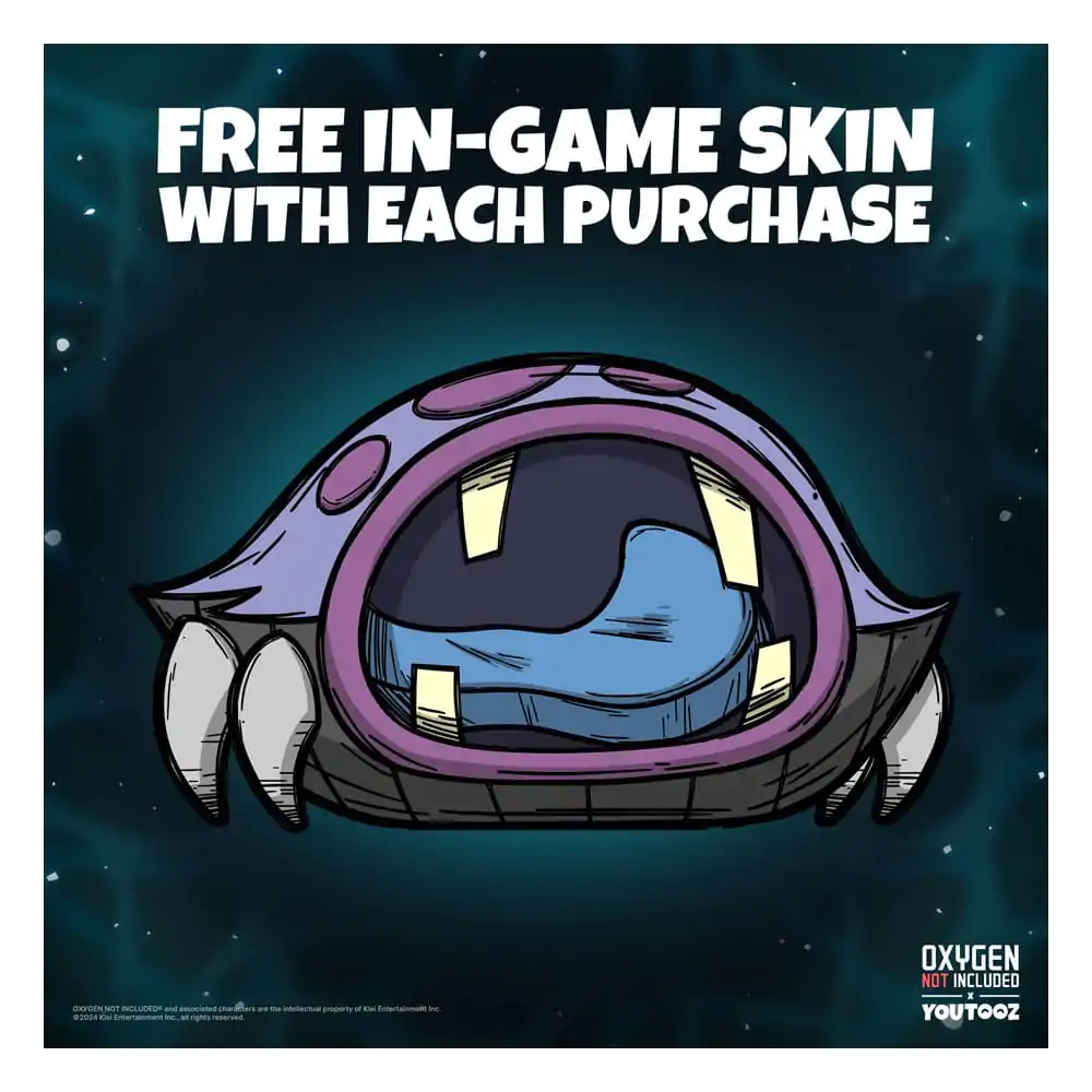 Oxygen Not Included Plyšová Figurka Hatch Shoulder Rider 15 cm fotografii produktu