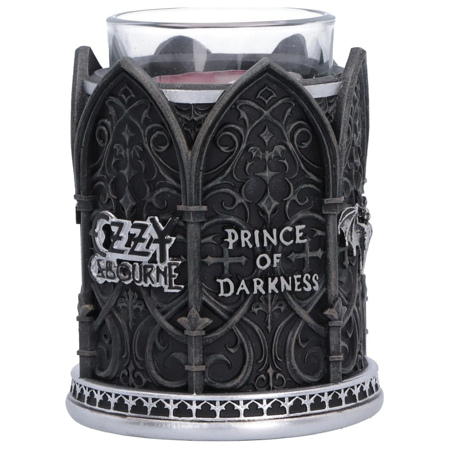 Ozzy Osbourne Tea Light Holder Prince of Darkness 9 cm fotografii produktu