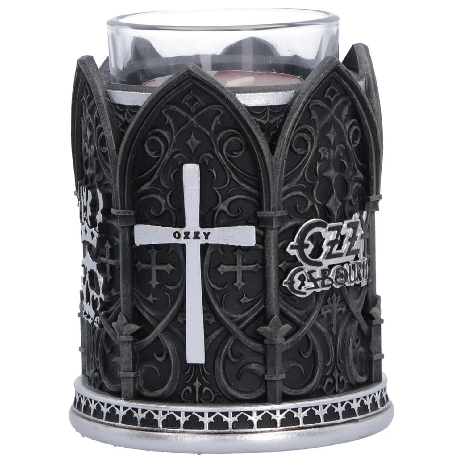 Ozzy Osbourne Tea Light Holder Prince of Darkness 9 cm fotografii produktu